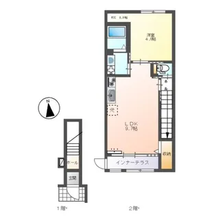 コーセー飯田【2階】の間取り