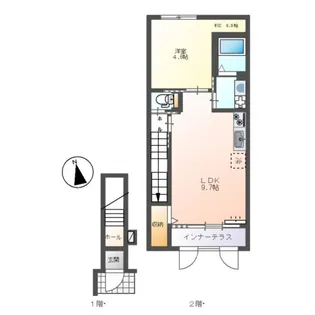 WBEC(【2階】の間取り
