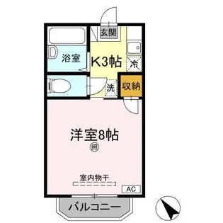 ライブ30【2階】の間取り