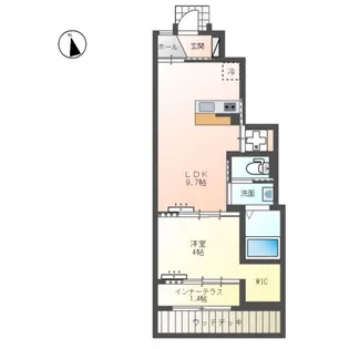 パーチェ(【1階】の間取り
