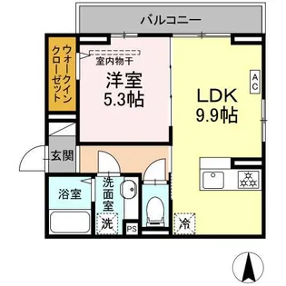グレイスガーデンC【2階】の間取り