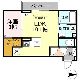 グレイスガーデンB【2階】の間取り