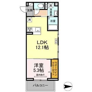 グレイスガーデンA【3階】の間取り