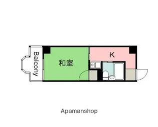 サンコーポ松ヶ峰【3階】の間取り