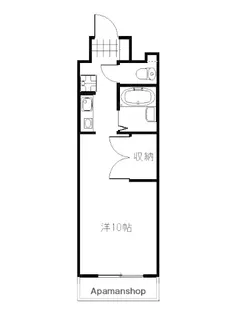 第三西十日市ビル【7階】の間取り