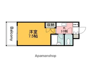 HORNET 21【3階】の間取り