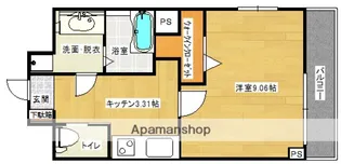 KDXレジデンス舟入幸町【7階】の間取り