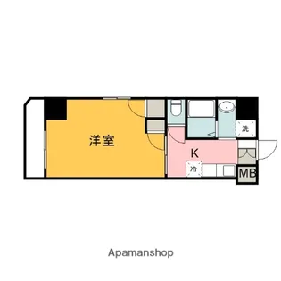 ヒロヨウビル【10階】の間取り