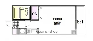 メゾン・ド・セレニテ【3階】の間取り