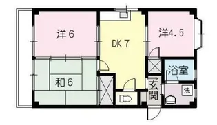 アーバン出汐【3階】の間取り