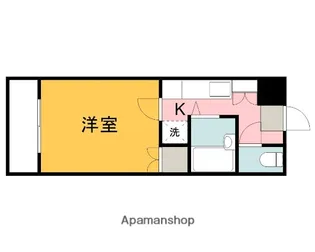 はくしま東ビル【3階】の間取り