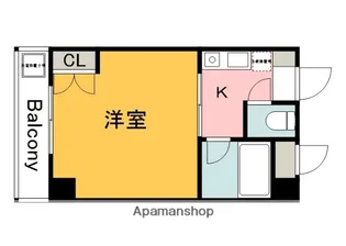 GRACIEUX河原町【4階】の間取り