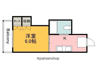 柳川ビル【2階】の間取り