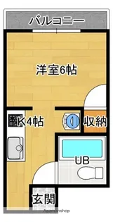 ドミール堀口【2階】の間取り