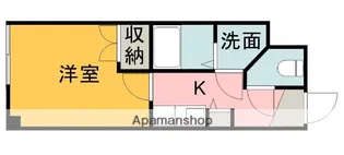 ベルビュー河原町【3階】の間取り