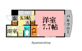 リベルテコアミ【4階】の間取り