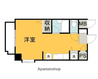 竹屋町原野ビル【304号室】の間取り