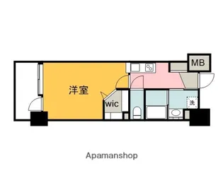 セントヒルズ段原【6階】の間取り