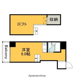 EAST白島【5階】の間取り