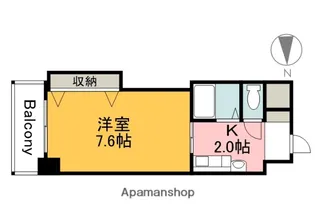関本大町ビル【4階】の間取り