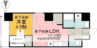 マルベニ段原南【6階】の間取り