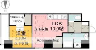 マルベニ段原南【5階】の間取り