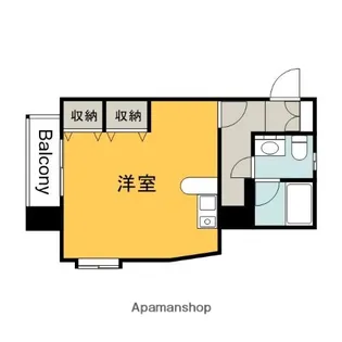 ウィステリア観音【3階】の間取り