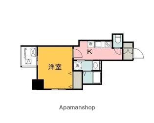 アーバンルーム平和大通り【9階】の間取り