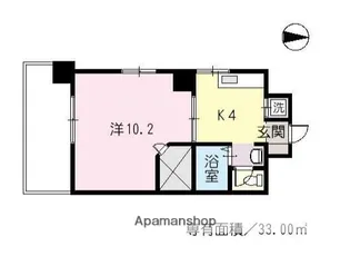 小西第5ビル【602号室】の間取り