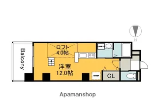 YSK BLD【11階】の間取り