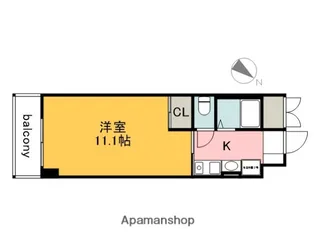 大手町森野ビル【803号室】の間取り