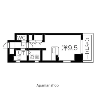 リーベングランツ平和大通り【704号室】の間取り