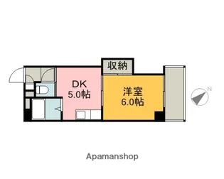 伊藤マンション【4階】の間取り