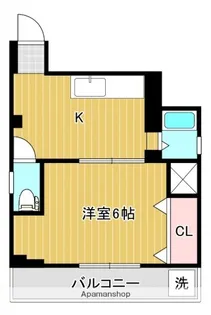 パームビラ【5階】の間取り