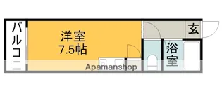 ポエム松川【11階】の間取り