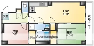 ビラシャレル【203号室】の間取り