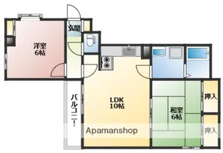 ビラシャレル【3階】の間取り