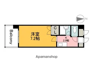 RESIDENCE岩本【4階】の間取り