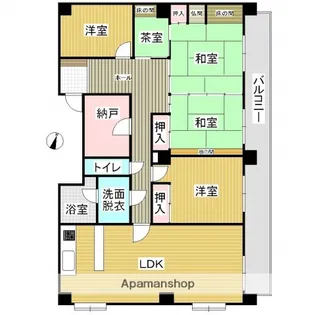 河部ビル【4階】の間取り