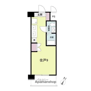 レジディア比治山公園【5階】の間取り