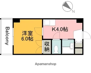コーポエコード【3階】の間取り