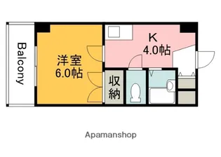 コーポエコード【3階】の間取り
