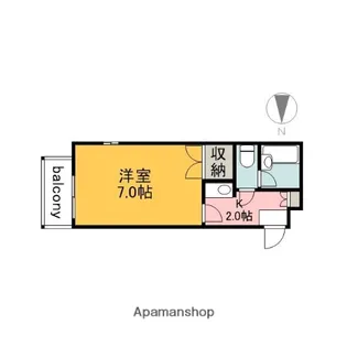 アヴニール【2階】の間取り