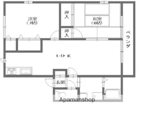 フィールドハイム【2階】の間取り