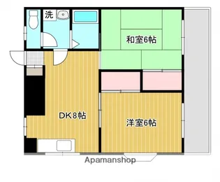 ロイヤル上祇園【3階】の間取り
