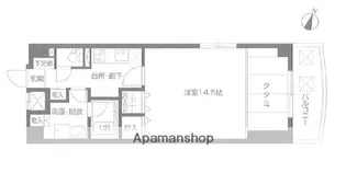 ソシアル琥珀【7階】の間取り