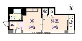 でしおドルフ【5階】の間取り