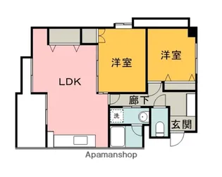 IKEDA BUILDING【4階】の間取り