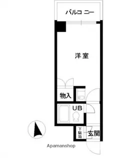 ワイアンドワイ宝町ビル【3階】の間取り