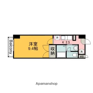 西広島ビレッジ【10階】の間取り